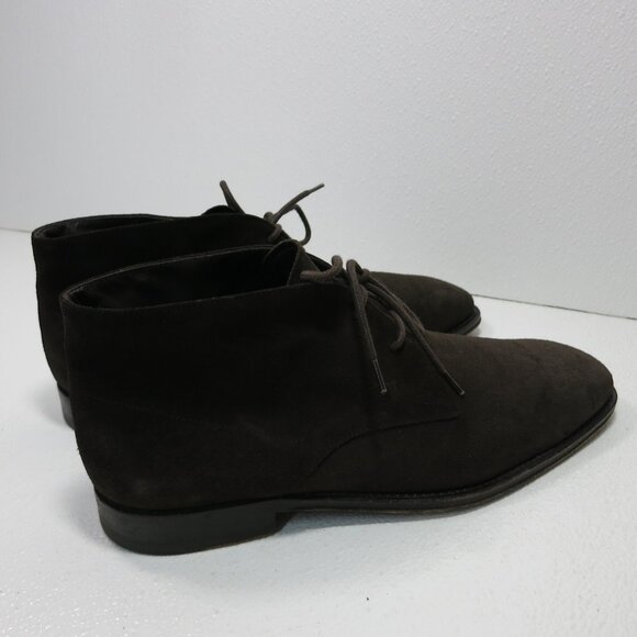 Tod's 8.5 Suede Leather Chukka Boots Comfort Dress Footwear Shoes Men's 9.5 - Picture 3 of 7